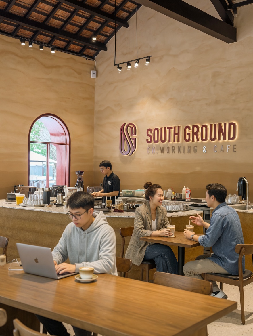 SOUTH GROUND Co.working & Cafe - Phạm Ngọc Thạch